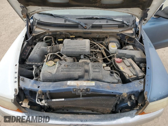 2003 Dodge Durango Sport with VIN 1D4HR38N53F619322, listed as a Copart auction lot 84671004 with 167,511 mi miles and Salvage title. Bid and sale history available at DreamBid. Image 12.