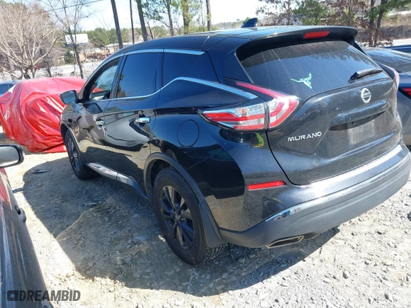 2018 Nissan Murano Platinum with VIN 5N1AZ2MG4JN130201, listed as a IAAI auction lot 41773699 with 92,825 mi miles. Bid and sale history available at carsss.com. Image 3.