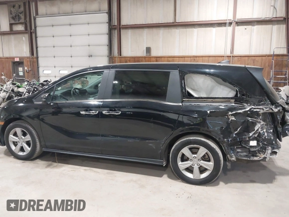 2022 Honda Odyssey EX with VIN 5FNRL6H54NB048160, listed as a IAAI auction lot 41632200 with 13,636 mi miles and . Bid and sale history available at DreamBid. Image 14.