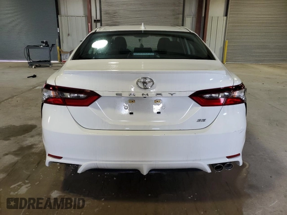2023 Toyota Camry SE with VIN 4T1G11AKXPU824507, listed as a Copart auction lot 58538144 with 3,813 mi miles and Clean Title. Bid and sale history available at carsss.com. Image 6.