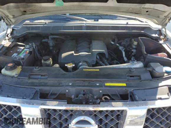2004 Nissan Titan SE with VIN 1N6AA06AX4N580896, listed as a Copart auction lot 81741484 with 166,016 mi miles and Salvage Title. Bid and sale history available at carsss.com. Image 11.