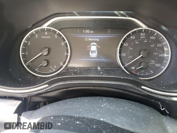 2020 Nissan Maxima SV with VIN 1N4AA6CV8LC367507, listed as a Copart auction lot 52307735 with 69,225 mi miles and Salvage title. Bid and sale history available at DreamBid. Image 9.