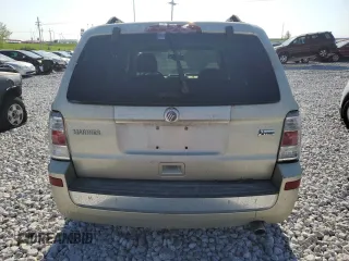 2010 Mercury Mariner with VIN 4M2CN9BG5AKJ11799, listed as a Copart auction lot 46441995 with 125,871 mi miles and Salvage Title. Bid and sale history available at DreamBid. Image 6.