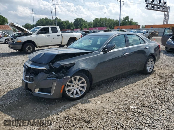 2014 Cadillac CTS AWD with VIN 1G6AW5SX9E0133215, listed as a Copart auction lot 61052055 with 179,614 mi miles and Salvage title. Bid and sale history available at DreamBid. Image 1.