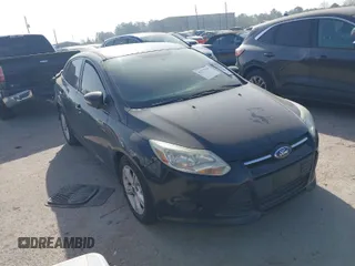 2014 Ford Focus SE with VIN 1FADP3F22EL451580, listed as a IAAI auction lot 41755100 with 1 mi miles. Bid and sale history available at carsss.com. Image 1.