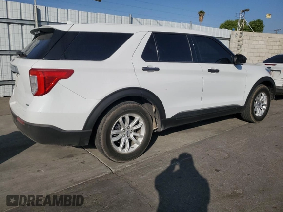 2020 Ford Explorer with VIN 1FMSK7BH3LGA29546, listed as a Copart auction lot 86921844 with 137,311 mi miles and Salvage Title. Bid and sale history available at carsss.com. Image 3.