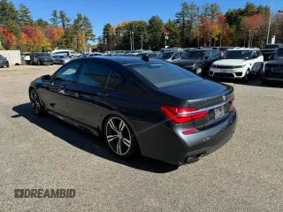 2016 BMW 7 Series 750i with VIN WBA7F0C53GGM20435, listed as a Copart auction lot 77656554 with 186,227 mi miles and Clean Title. Bid and sale history available at carsss.com. Image 3.