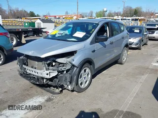 2018 Ford Escape S with VIN 1FMCU0F77JUA16675, listed as a IAAI auction lot 41866472 with 191,467 mi miles. Bid and sale history available at carsss.com. Image 2.