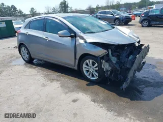 2013 Hyundai Elantra GT with VIN KMHD35LEXDU062092, listed as a IAAI auction lot 41908783 with 147,159 mi miles. Bid and sale history available at carsss.com. Image 1.