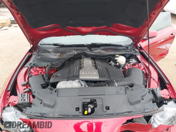 2020 Ford Mustang GT with VIN 1FA6P8CF7L5182295, listed as a IAAI auction lot 41006471 with 8,583 mi miles and . Bid and sale history available at DreamBid. Image 10.