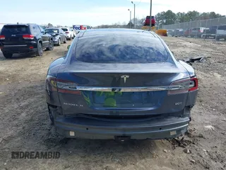2017 Tesla Model S 100D with VIN 5YJSA1E23HF198592, listed as a IAAI auction lot 41721755 with 127,946 mi miles. Bid and sale history available at carsss.com. Image 17.