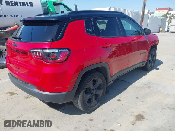 2021 Jeep Compass Altitude with VIN 3C4NJCBB3MT560039, listed as a IAAI auction lot 42536979 with 30,357 mi miles and . Bid and sale history available at DreamBid. Image 4.
