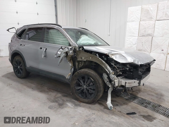 2023 Honda CR-V Sport Touring with VIN 5J6RS6H96PL013684, listed as a IAAI auction lot 41269937 with 17,631 mi miles and . Bid and sale history available at DreamBid. Image 1.