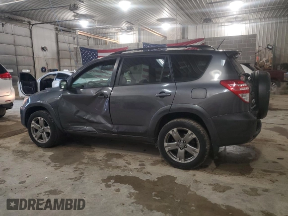 2010 Toyota RAV4 Sport с VIN 2T3WF4DV6AW035838, выставлен на аукционе Copart как лот 52012515 с пробегом 205 247 миль миль и Чистый • Clean title. История ставок и продаж доступна на DreamBid. Изображение 2.