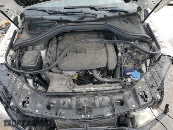 2017 Mercedes-Benz GLE 350 with VIN 4JGDA5JB2HA944055, listed as a Copart auction lot 58265225 with 67,771 mi miles and Salvage title. Bid and sale history available at DreamBid. Image 12.