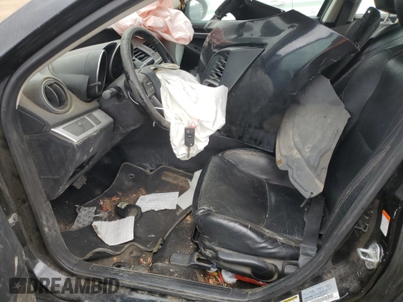 2010 Mazda 3 S Grand Touring with VIN JM1BL1S66A1175789, listed as a Copart auction lot 54695365 with 233,087 mi miles and Salvage Title. Bid and sale history available at DreamBid. Image 7.