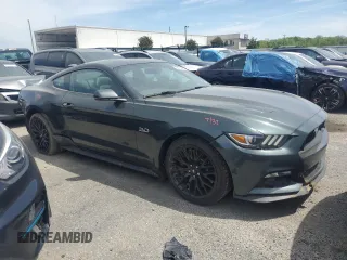 2016 Ford Mustang GT with VIN 1FA6P8CF9G5335846, listed as a Copart auction lot 52853965 with 60,043 mi miles and Salvage title. Bid and sale history available at DreamBid. Image 4.