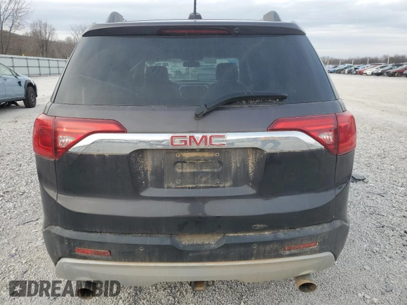2017 GMC Acadia SLT with VIN 1GKKNMLS8HZ235952, listed as a Copart auction lot 47424785 with 128,070 mi miles and Clean Title. Bid and sale history available at carsss.com. Image 6.