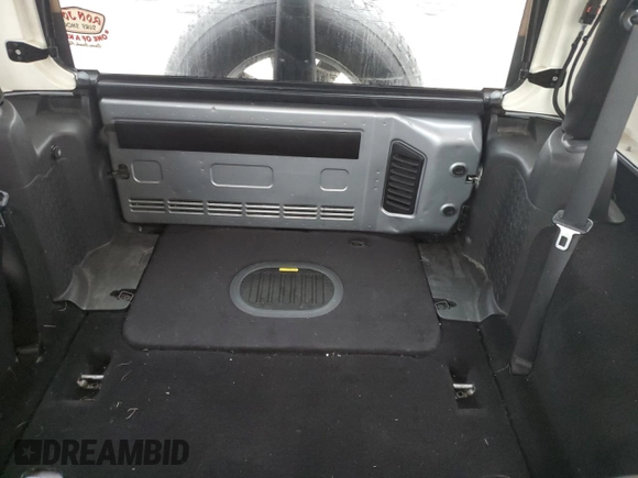 2015 Jeep Wrangler Sahara with VIN 1C4AJWBG8FL651169, listed as a Copart auction lot 44468995 with 119,419 mi miles and Salvage title. Bid and sale history available at DreamBid. Image 10.