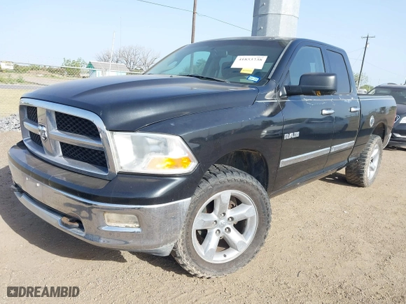 2009 Dodge Ram 1500 SLT with VIN 1D3HV18PX9S768203, listed as a IAAI auction lot 41853238 with 271,536 mi miles. Bid and sale history available at carsss.com. Image 2.