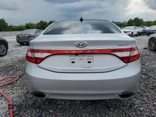 2014 Hyundai Azera Limited with VIN KMHFH4JG1EA376452, listed as a Copart auction lot 59703095 with 124,801 mi miles and Salvage title. Bid and sale history available at DreamBid. Image 6.