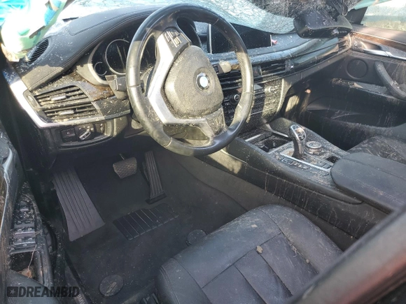 2016 BMW X6 xDrive35i with VIN 5UXKU2C59G0N80888, listed as a Copart auction lot 45896805 with 0 mi miles and Salvage Title. Bid and sale history available at carsss.com. Image 8.