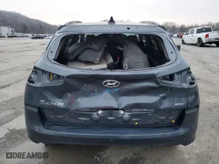 2021 Hyundai Tucson Limited with VIN KM8J3CAL3MU387692, listed as a Copart auction lot 80931304 with 25,583 mi miles and Salvage Title. Bid and sale history available at carsss.com. Image 6.