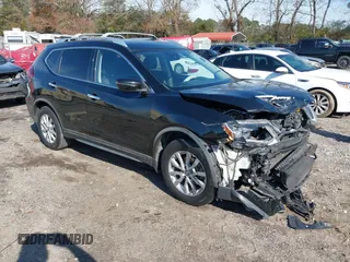 2019 Nissan Rogue SV with VIN KNMAT2MTXKP509941, listed as a IAAI auction lot 41125153 with 105,061 mi miles. Bid and sale history available at carsss.com. Image 1.
