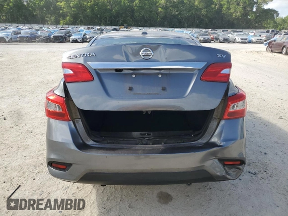 2017 Nissan Sentra SV with VIN 3N1AB7AP5HY408419, listed as a Copart auction lot 51889175 with 85,495 mi miles and Salvage Title. Bid and sale history available at DreamBid. Image 6.