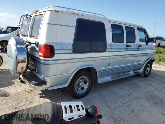 1996 Dodge Cargo z VIN 2B6HB21Y8TK102554, wystawiony jako Copart lot #75573984 z przebiegiem 221 439 mil mil oraz Szkoda całkowita • Salvage title. Historia ofert i sprzedaży dostępna na DreamBid. Obrazek 3.