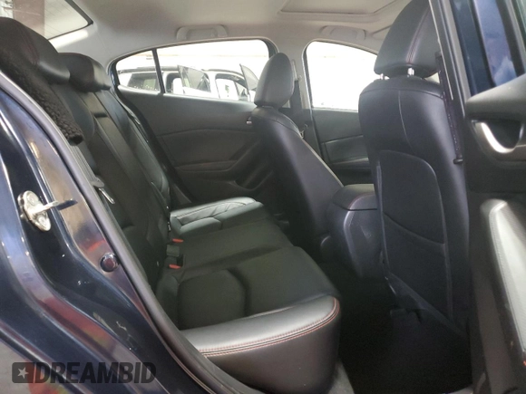 2015 Mazda 3 i Grand Touring with VIN JM1BM1W79F1263677, listed as a Copart auction lot 54048675 with 91,342 mi miles and Salvage Title. Bid and sale history available at DreamBid. Image 10.