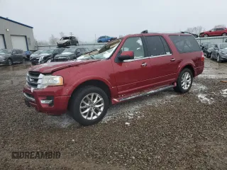 2016 Ford Expedition EL Limited with VIN 1FMJK2AT1GEF07520, listed as a Copart auction lot 48904325 with 188,366 mi miles and Salvage Title. Bid and sale history available at carsss.com. Image 1.