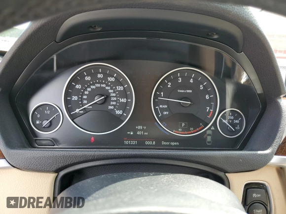 2017 BMW 4 Series 440i xDrive with VIN WBA4E5C52HG189371, listed as a Copart auction lot 56947674 with 101,331 mi miles and Salvage Title. Bid and sale history available at carsss.com. Image 9.