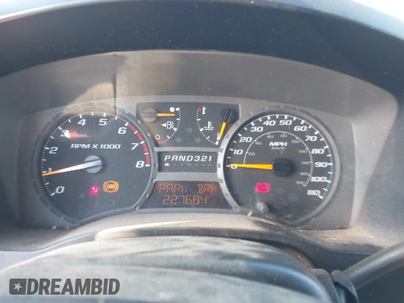 2004 GMC Canyon SLE Z71 with VIN 1GTDT196048219974, listed as a IAAI auction lot 41646302 with 227,684 mi miles. Bid and sale history available at carsss.com. Image 7.