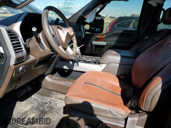 2018 Ford Super Duty F-250 SRW XL with VIN 1FT7W2BTXJEB60116, listed as a Copart auction lot 45531455 with 126,307 mi miles and Salvage Title. Bid and sale history available at carsss.com. Image 7.