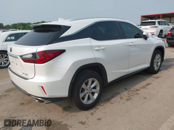 2016 Lexus RX 350 with VIN 2T2BZMCA7GC037567, listed as a IAAI auction lot 42352587 with 66,152 mi miles and . Bid and sale history available at DreamBid. Image 4.