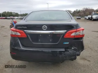 2014 Nissan Sentra S with VIN 3N1AB7AP6EY297732, listed as a Copart auction lot 53456325 with 105,915 mi miles and Salvage Title. Bid and sale history available at DreamBid. Image 6.