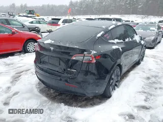 2023 Tesla Model Y Performance with VIN 7SAYGDEF4PF797192, listed as a IAAI auction lot 41550259 with 13,312 mi miles and . Bid and sale history available at DreamBid. Image 4.