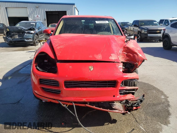 2006 Porsche Cayenne S with VIN WP1AB29P46LA69869, listed as a Copart auction lot 75222064 with 131,154 mi miles and Salvage Title. Bid and sale history available at carsss.com. Image 5.