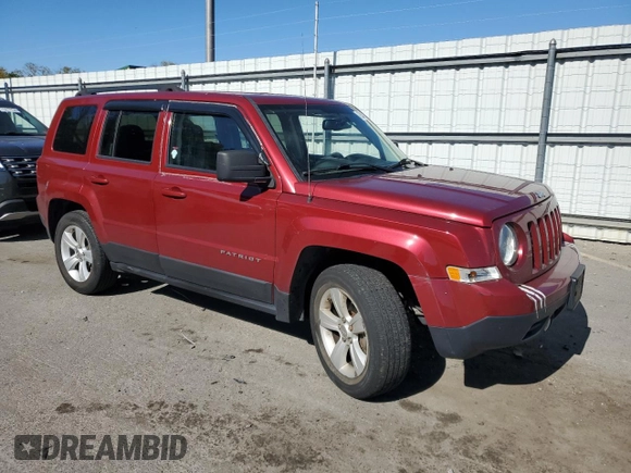 2017 Jeep Patriot Sport with VIN 1C4NJPBB6HD207412, listed as a Copart auction lot 75537244 with 96,493 mi miles and Salvage title. Bid and sale history available at DreamBid. Image 4.