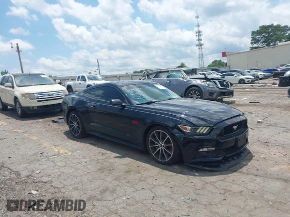 2016 Ford Mustang GT with VIN 1FA6P8CF7G5332184, listed as a IAAI auction lot 42469612 with 56,593 mi miles and . Bid and sale history available at DreamBid. Image 1.