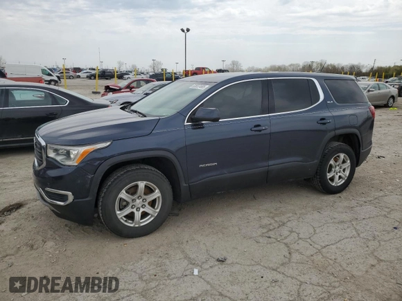 2019 GMC Acadia SLE z VIN 1GKKNKLA0KZ138683, wystawiony jako Copart lot #53037495 z przebiegiem 117 751 mil mil oraz Szkoda całkowita • Salvage title. Historia ofert i sprzedaży dostępna na DreamBid. Obrazek 1.