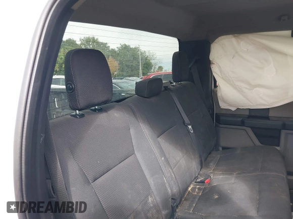 2017 Ford F-150 XL with VIN 1FTEW1CF6HFA51201, listed as a IAAI auction lot 38205513 with 313,459 mi miles. Bid and sale history available at carsss.com. Image 8.