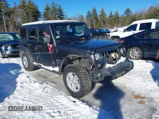 2018 Jeep Wrangler JK Unlimited Sport S with VIN 1C4HJWDG5JL820987, listed as a IAAI auction lot 41615477 with 62,965 mi miles. Bid and sale history available at carsss.com. Image 1.