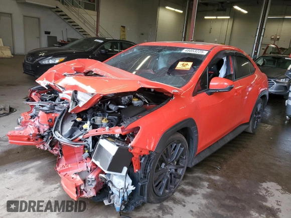 2022 Subaru WRX Limited z VIN JF1VBAL60N9028329, wystawiony jako Copart lot #48053225 z przebiegiem Nie podano mil oraz Szkoda całkowita • Salvage title. Historia ofert i sprzedaży dostępna na DreamBid. Obrazek 1.
