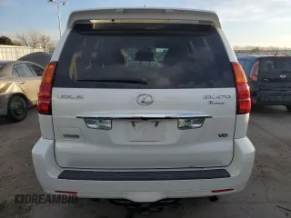 2006 Lexus GX with VIN JTJBT20X460120401, listed as a Copart auction lot 48416505 with 134,923 mi miles and Salvage Title. Bid and sale history available at carsss.com. Image 6.