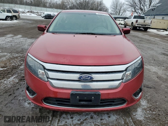 2011 Ford Fusion SEL with VIN 3FAHP0CG6BR182108, listed as a Copart auction lot 43545175 with 132,550 mi miles and Salvage Title. Bid and sale history available at DreamBid. Image 5.
