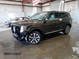 2022 Kia Telluride S with VIN 5XYP6DHC2NG285465, listed as a Copart auction lot 55396215 with 36,548 mi miles and Salvage title. Bid and sale history available at DreamBid. Image 1.