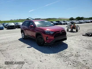 2025 Toyota RAV4 LE with VIN 2T3K1RFV4SW375465, listed as a Copart auction lot 50133915 with 4,170 mi miles and Salvage Title. Bid and sale history available at carsss.com. Image 11.