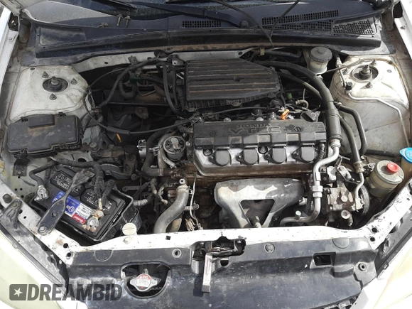 2005 Honda Civic VP SSRS z VIN 1HGEM22305L039210, wystawiony jako Copart lot #53686915 z przebiegiem 165 252 mil mil oraz Szkoda całkowita • Salvage title. Historia ofert i sprzedaży dostępna na DreamBid. Obrazek 11.